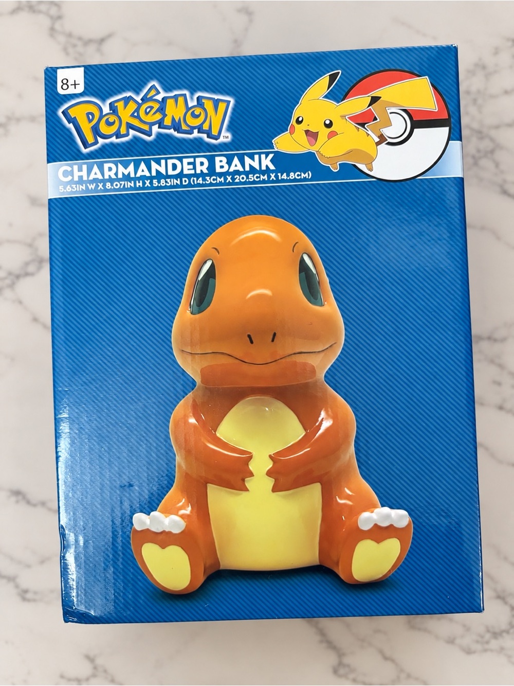 Pokémon Charmander Bank – Ceramic Coin/Piggy Bank